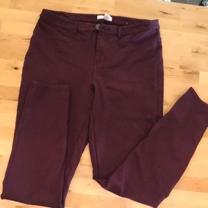 Lauren Conrad Burgundy Pants